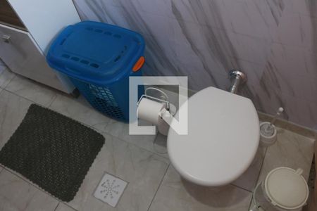 Banheiro de apartamento à venda com 1 quarto, 63m² em Olímpico, São Caetano do Sul