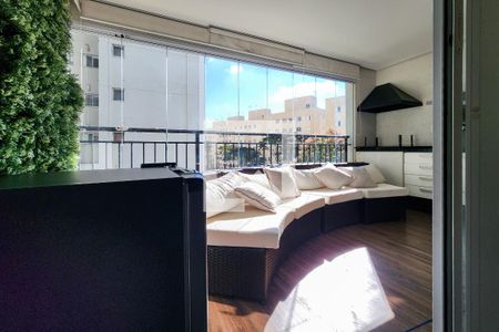 Varanda Gourmet de apartamento à venda com 3 quartos, 81m² em Independência, São Bernardo do Campo