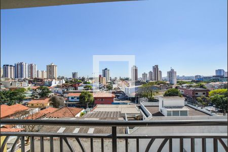 Varanda da Sala de apartamento para alugar com 3 quartos, 127m² em Vila Pires, Santo André