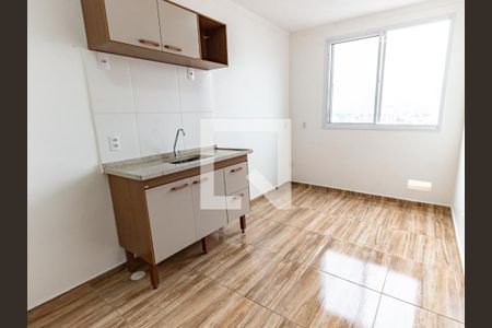 Sala/Cozinha de apartamento à venda com 1 quarto, 28m² em Belenzinho, São Paulo