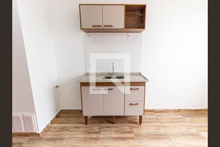 Sala/Cozinha de apartamento à venda com 1 quarto, 28m² em Belenzinho, São Paulo