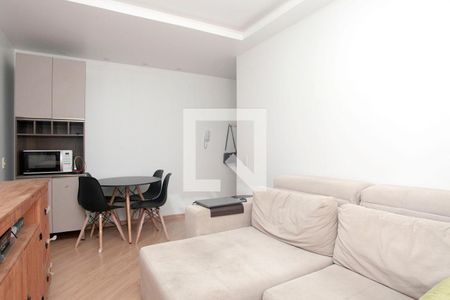 Sala de apartamento à venda com 1 quarto, 42m² em Jardim do Salso, Porto Alegre