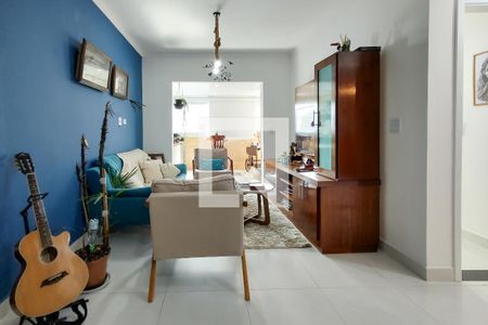 Sala de apartamento para alugar com 2 quartos, 88m² em Cidade Ocian, Praia Grande