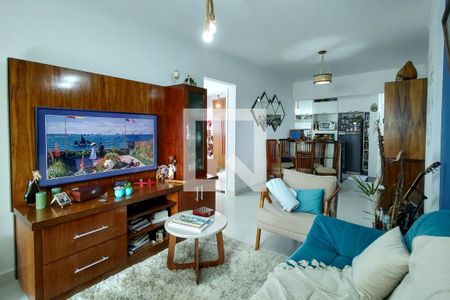 Sala de apartamento para alugar com 2 quartos, 88m² em Cidade Ocian, Praia Grande