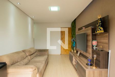 Sala de apartamento à venda com 1 quarto, 50m² em Vila Copine, São Bernardo do Campo