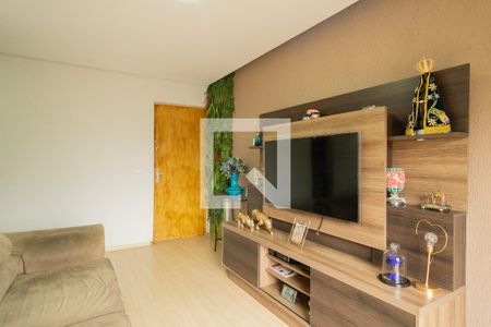 Sala de apartamento à venda com 1 quarto, 50m² em Vila Copine, São Bernardo do Campo