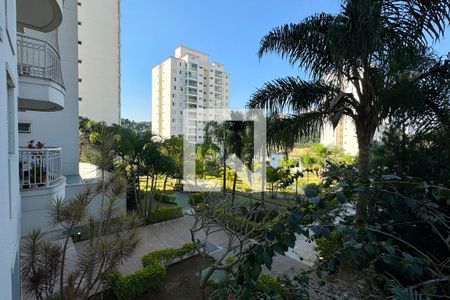 Vista da Sacada Sala de apartamento para alugar com 2 quartos, 86m² em Tamboré, Santana de Parnaíba