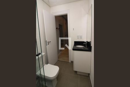 Banheiro de kitnet/studio à venda com 1 quarto, 22m² em Centro Histórico, Porto Alegre