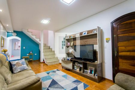 Sala de casa à venda com 3 quartos, 228m² em Jardim Las Vegas, Santo André