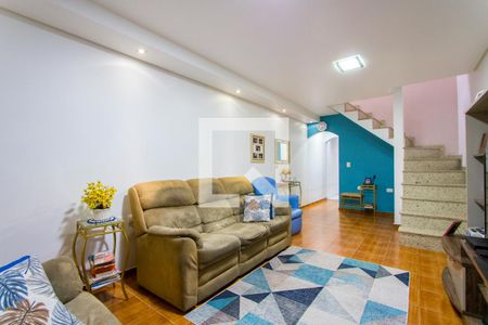 Sala de casa à venda com 3 quartos, 226m² em Jardim Las Vegas, Santo André