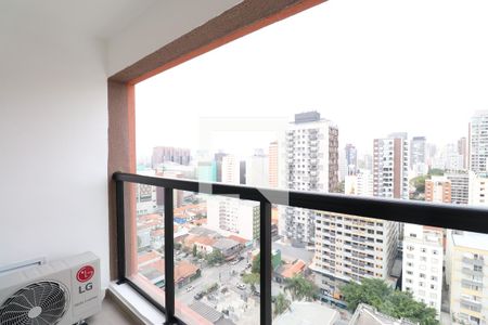 Varanda de kitnet/studio à venda com 1 quarto, 29m² em Pompeia, São Paulo