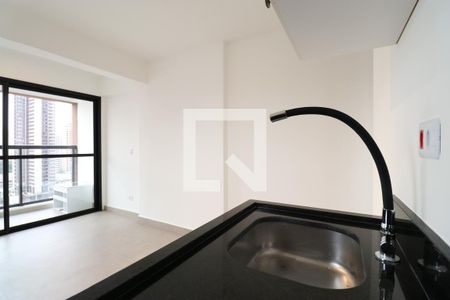 Sala/Cozinha de kitnet/studio à venda com 1 quarto, 29m² em Pompeia, São Paulo