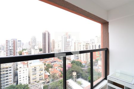 Varanda de kitnet/studio à venda com 1 quarto, 29m² em Pompeia, São Paulo