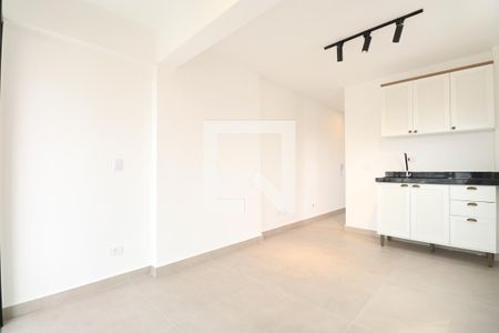 Sala/Cozinha de kitnet/studio à venda com 1 quarto, 29m² em Pompeia, São Paulo