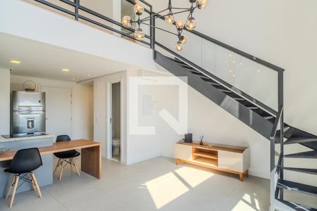 Sala de apartamento à venda com 1 quarto, 58m² em Azenha, Porto Alegre