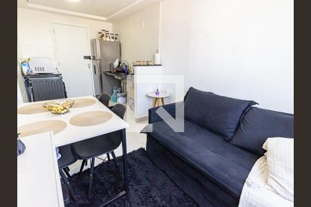 Sala/Cozinha de apartamento à venda com 1 quarto, 30m² em Belenzinho, São Paulo