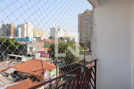 Varanda da Sala de apartamento à venda com 1 quarto, 55m² em Olímpico, São Caetano do Sul