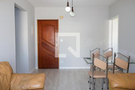 Sala de apartamento para alugar com 1 quarto, 55m² em Olímpico, São Caetano do Sul