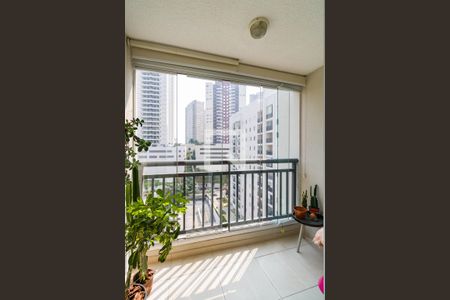 Varanda da Sala de apartamento à venda com 2 quartos, 60m² em Parque Reboucas, São Paulo