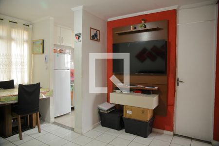 Sala de apartamento à venda com 2 quartos, 44m² em Demarchi, São Bernardo do Campo