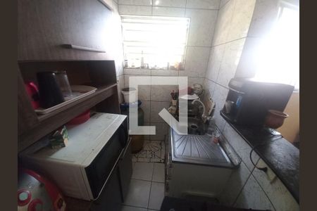 Cozinha de apartamento para alugar com 1 quarto, 60m² em Centro, São Vicente