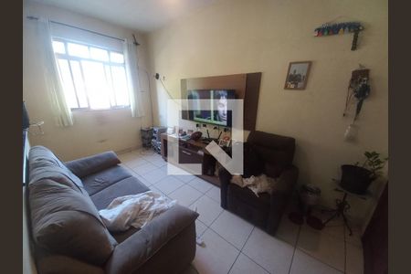 Sala de apartamento para alugar com 1 quarto, 60m² em Centro, São Vicente