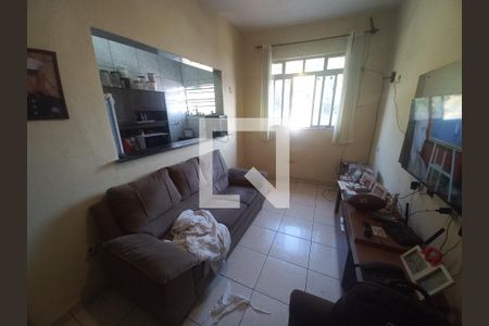 Sala de apartamento para alugar com 1 quarto, 60m² em Centro, São Vicente