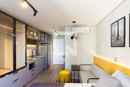 Studio de kitnet/studio para alugar com 1 quarto, 25m² em Vila Nova Conceição, São Paulo