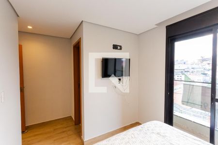 Suíte de apartamento à venda com 2 quartos, 125m² em Campestre, Santo André