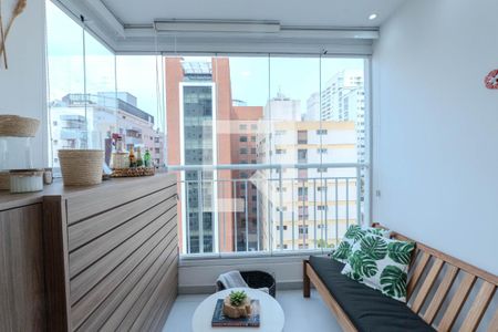 Sacada de apartamento para alugar com 2 quartos, 50m² em Bela Vista, São Paulo