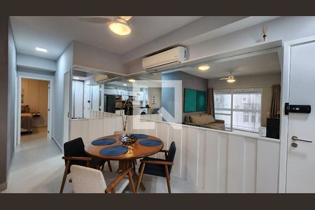 Sala de Jantar de apartamento para alugar com 2 quartos, 80m² em Gonzaga, Santos