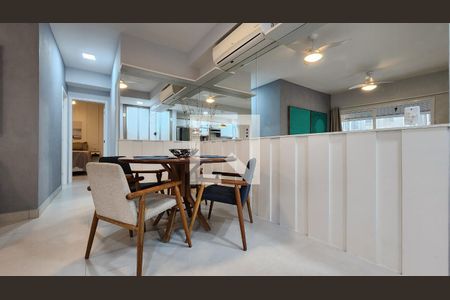 Sala de Jantar de apartamento para alugar com 2 quartos, 80m² em Gonzaga, Santos