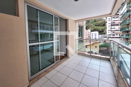 Varanda da Sala de apartamento à venda com 1 quarto, 60m² em Ingá, Niterói