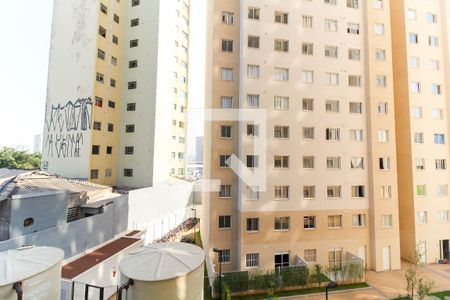 Vista Sala/Cozinha de apartamento para alugar com 1 quarto, 24m² em Brás, São Paulo