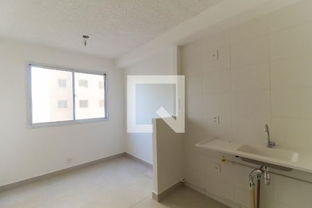 Sala/Cozinha de apartamento para alugar com 1 quarto, 24m² em Brás, São Paulo