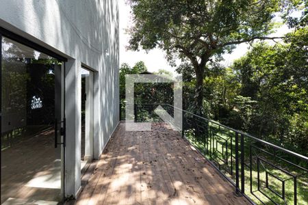 Varanda da Sala de casa de condomínio à venda com 3 quartos, 240m² em Passárgada, Nova Lima