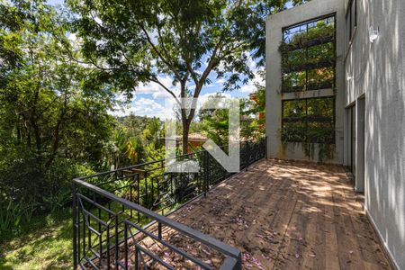 Varanda da Sala de casa de condomínio à venda com 3 quartos, 240m² em Passárgada, Nova Lima