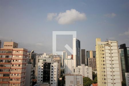 Visdta da Varanda de apartamento à venda com 4 quartos, 123m² em Funcionários, Belo Horizonte