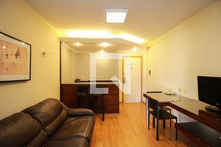 Sala de apartamento para alugar com 1 quarto, 42m² em Funcionários, Belo Horizonte