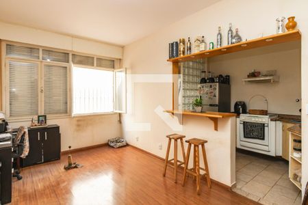 Sala de apartamento à venda com 1 quarto, 59m² em Campo Belo, São Paulo