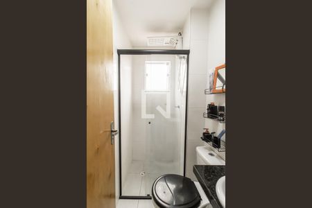 Banheiro de apartamento para alugar com 1 quarto, 28m² em Cidade Antônio Estêvão de Carvalho, São Paulo