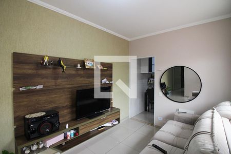 Sala de casa para alugar com 2 quartos, 95m² em Vila Alves Dias, São Bernardo do Campo