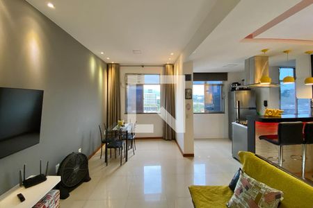 Sala de apartamento para alugar com 1 quarto, 49m² em Cidade Nova, Rio de Janeiro