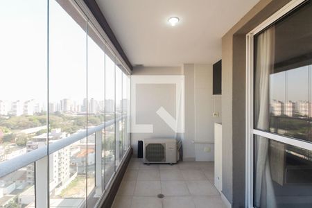 Varanda  de apartamento à venda com 1 quarto, 50m² em Vila Gomes Cardim, São Paulo