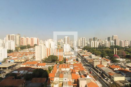 Varanda - Vista  de apartamento à venda com 1 quarto, 50m² em Vila Gomes Cardim, São Paulo