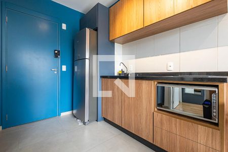 Sala/Cozinha de kitnet/studio à venda com 1 quarto, 26m² em Pinheiros, São Paulo