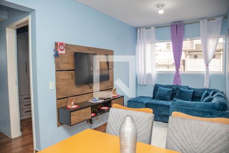 Sala  de apartamento à venda com 2 quartos, 54m² em Conceição, Diadema