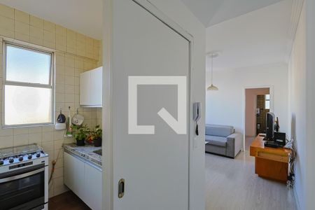 Sala de apartamento à venda com 1 quarto, 40m² em Funcionários, Belo Horizonte