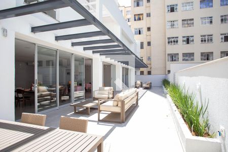 Área comum - Salão de festas de apartamento para alugar com 2 quartos, 100m² em Centro, Belo Horizonte