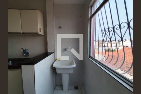 Área de Serviço de apartamento à venda com 2 quartos, 60m² em São Paulo, Belo Horizonte